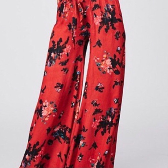 NWOT Free People One Large Moonlight Garden Pants - Picture 8 of 12
